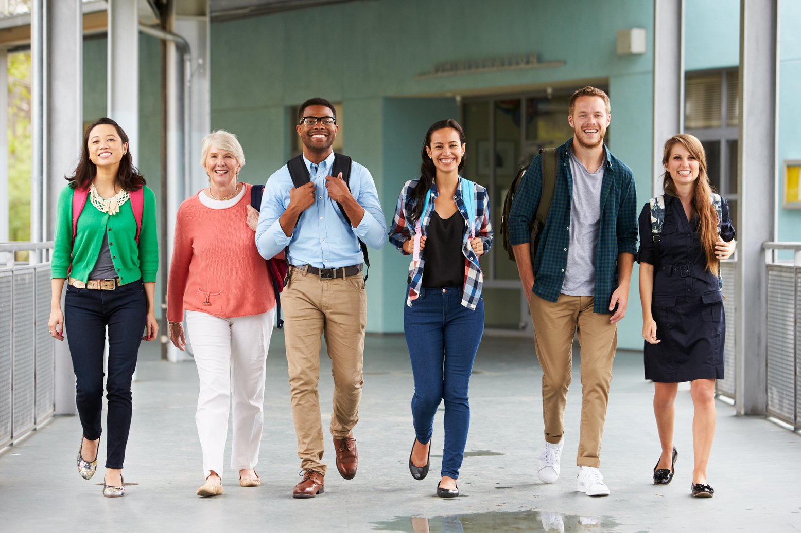 Teachers Walking